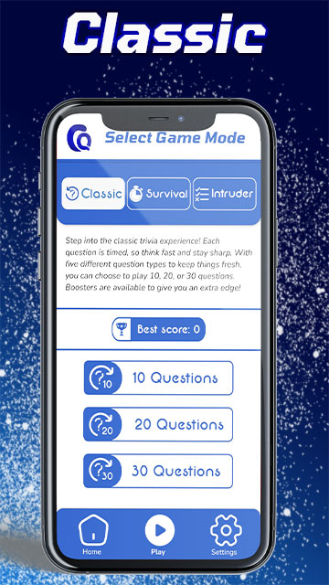 Home cq game mode .classic